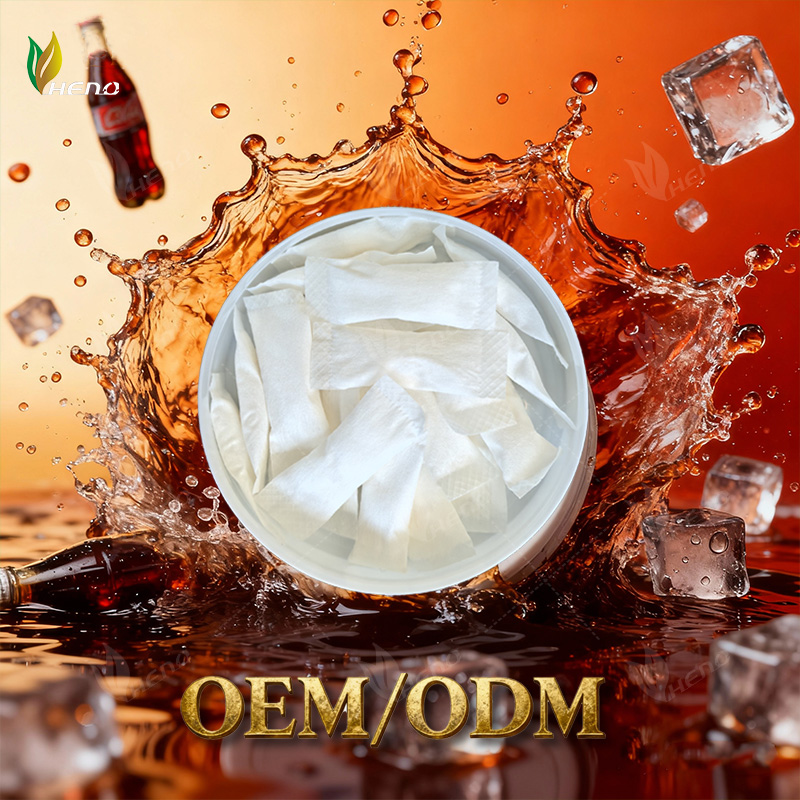 Bustine di nicotina alla cola