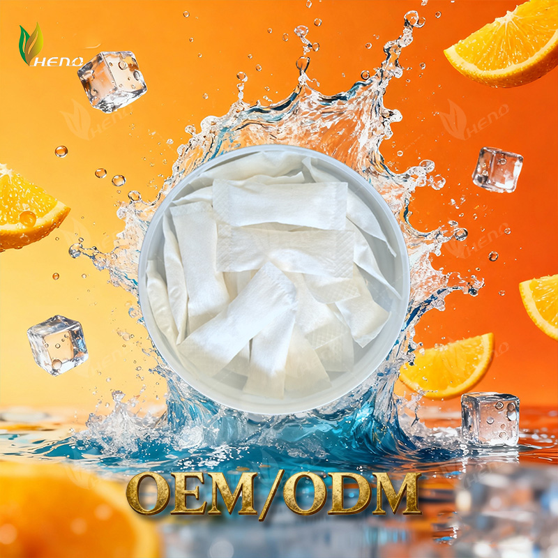 Bustine di nicotina agli agrumi