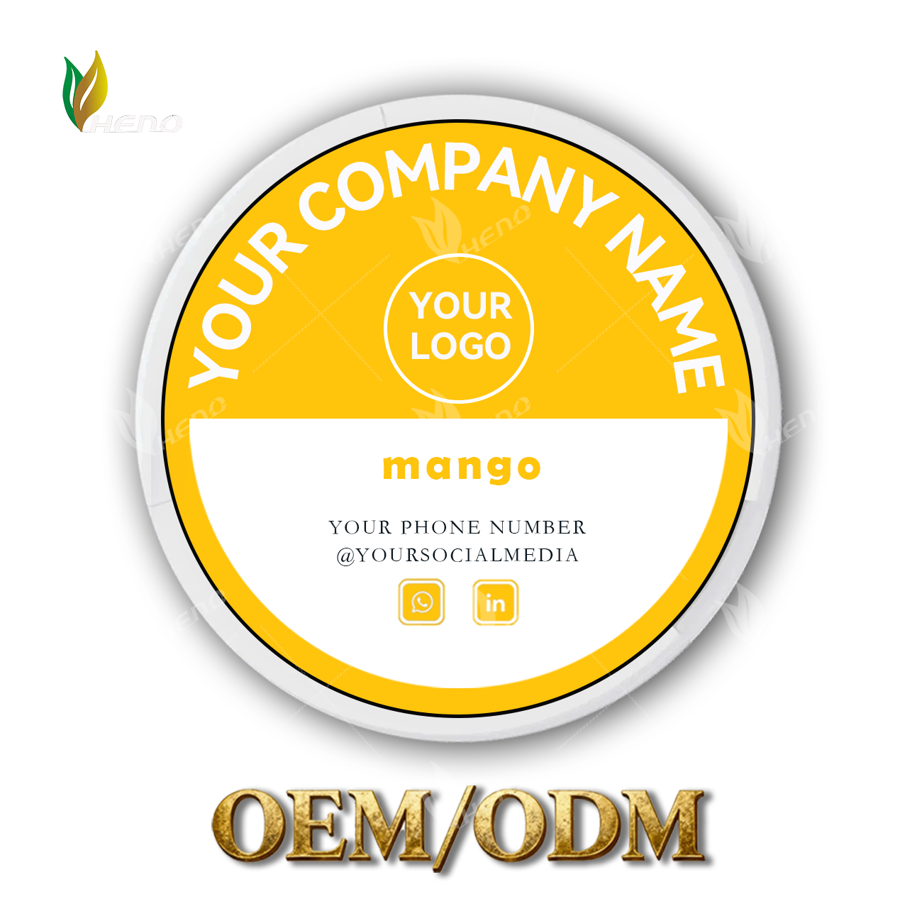 Bustine di nicotina al mango