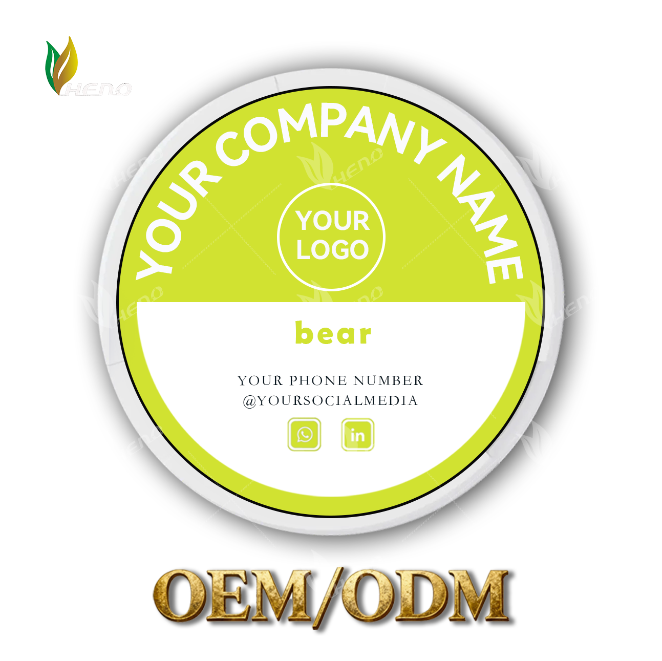 Bustine di nicotina alla pera