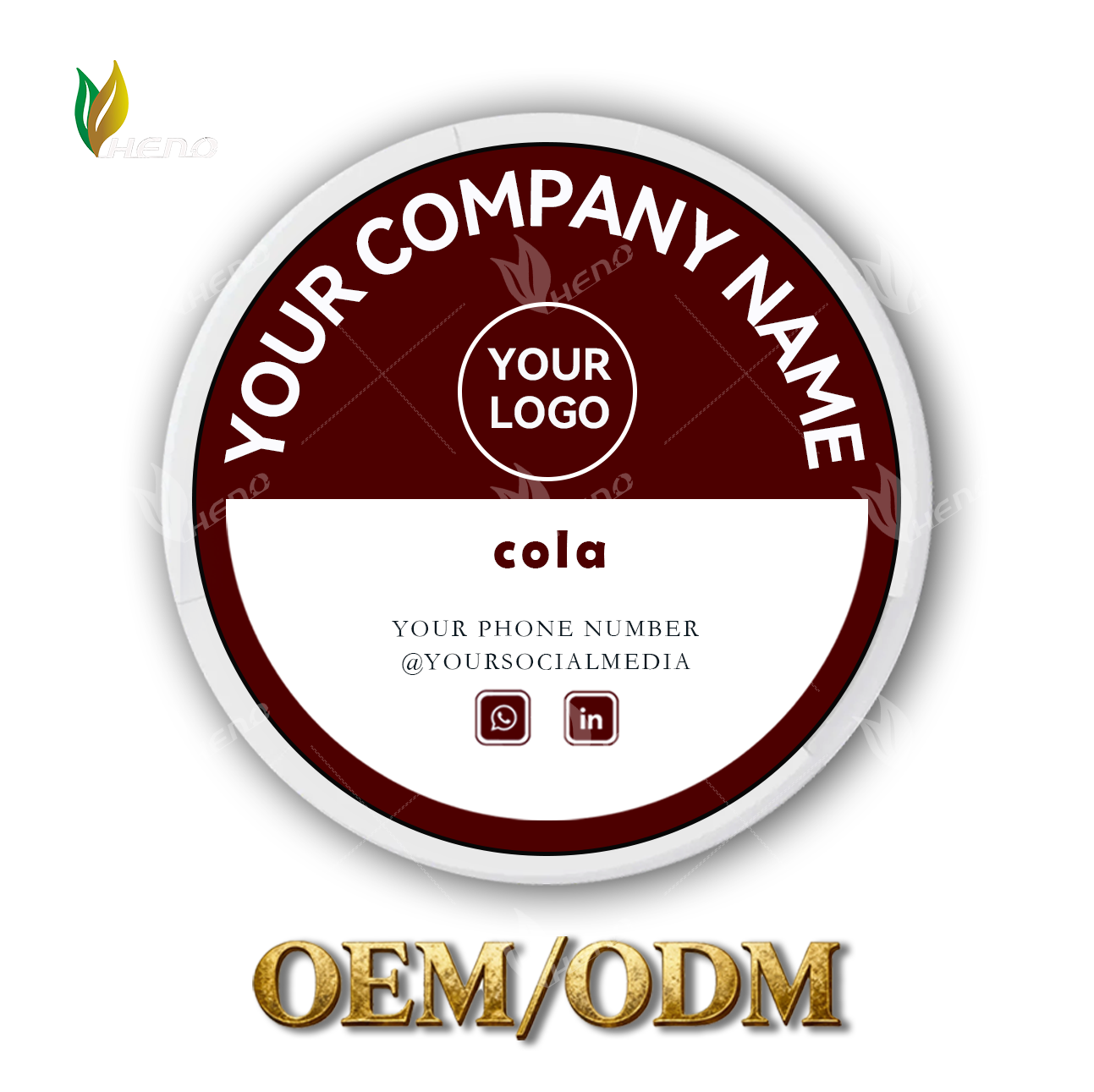 Bustine di nicotina alla cola