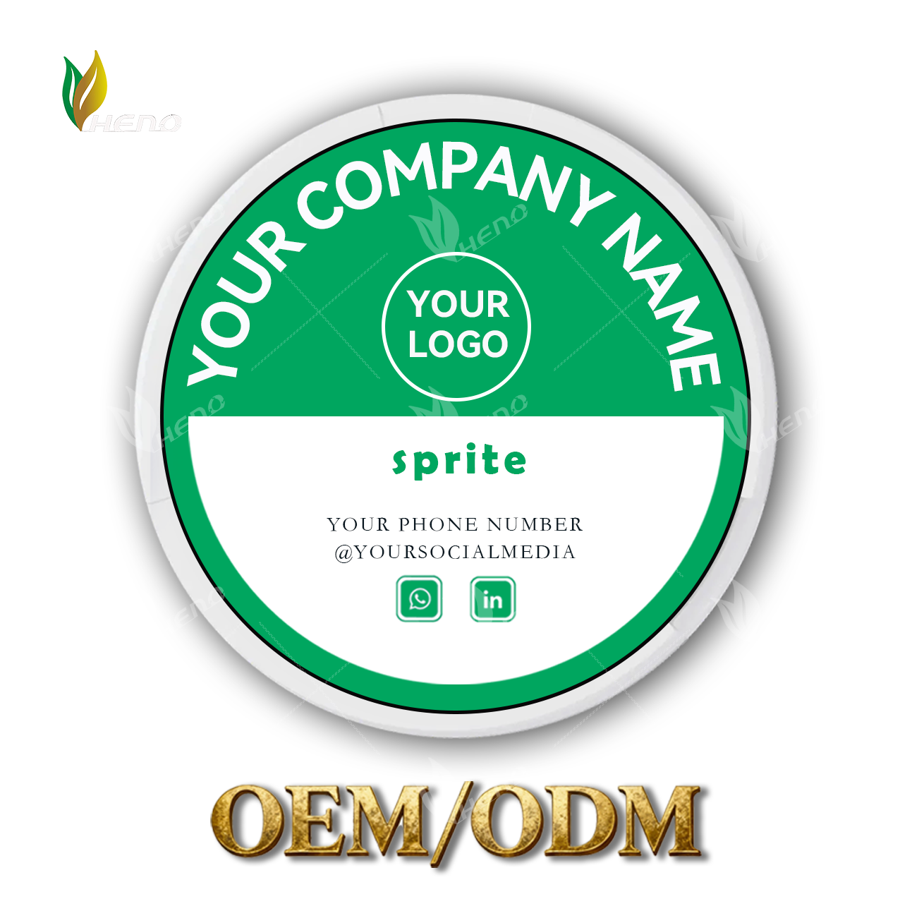 Bustine di nicotina Sprite